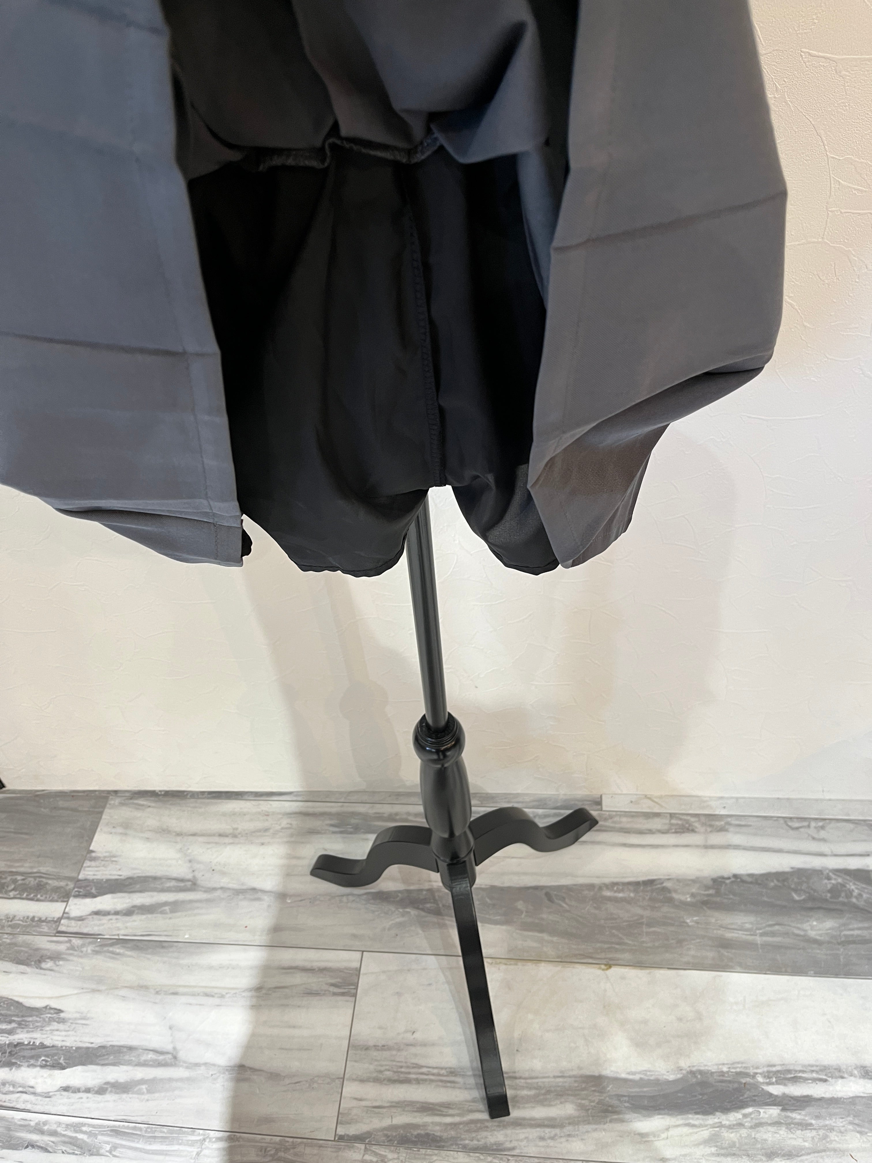 ウエストリボンフェイクプリーツミニスカート